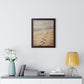 Framed Wall Art - Footprints In The Sand