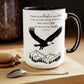 Trust in the Lord Christian Coffee Mug - Soar on Wings Like Eagles - Isaiah 40