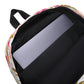 Women's / Girl's Floral Backpack Floral Backpack - Pink Flower Print Bookbag