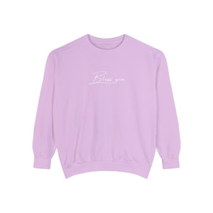 The Lord Bless You Sweatshirt | Comfort Colors Dyed Sweatshirt | Scripture Bible Verse Sweater