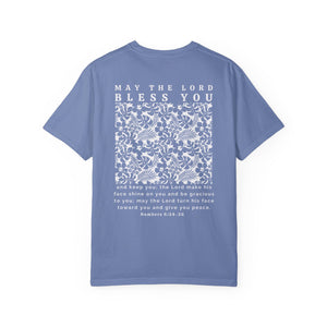 May The Lord Bless You Christian T-Shirt | Comfort Colors Shirts | Scripture Shirt, Numbers 6:24 Bible Verse Shirt