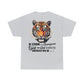 Eye of The Tiger Shirt Christian T-Shirt with Bible Verse Be Strong and Courageous