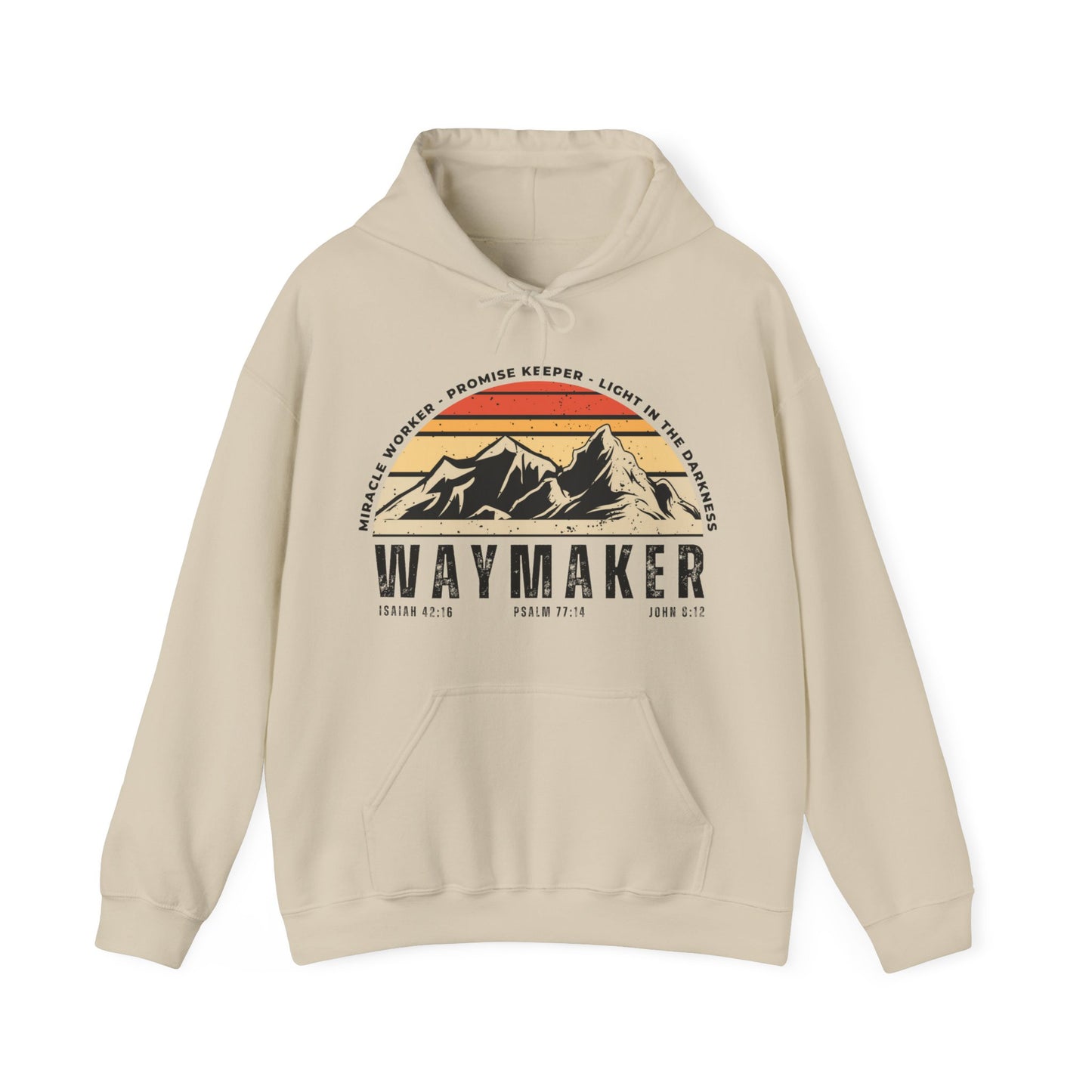 WAYMAKER, Miracle Worker Hooded Sweatshirt | Way Maker Hoodie