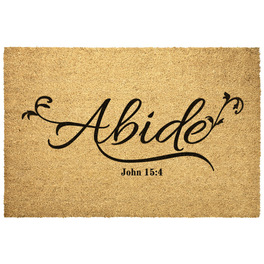 Abide - John 15 - Outdoor Mat