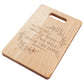 As For Me In My House - Maple Cutting Board