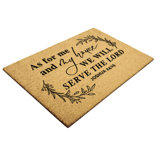 As For Me In My House - Outdoor Mat