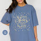 He Counts The Stars - Christian T-Shirt | Comfort Colors Shirt