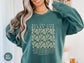 The Blessing - May The Lord Bless You Christian Sweatshirt | Comfort Colors Dyed Sweatshirt