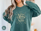 Psalm 147 - He Counts The Stars Christian Sweatshirt | Comfort Colors Sweatshirt