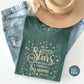 He Counts The Stars - Christian T-Shirt | Comfort Colors Shirt