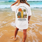 Give Thanks To The Lord, His Love Endures Forever Shirt - Psalm 136 Bible Verse Beach Tee