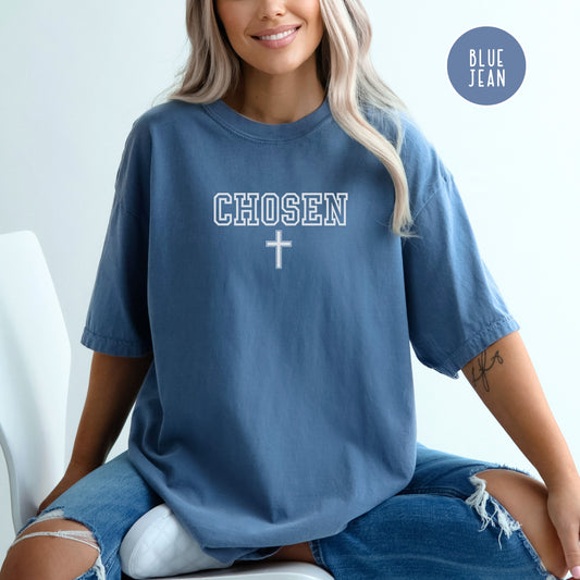 Chosen Shirt | Comfort Colors Shirt | Faith Shirt, Christian T-Shirt