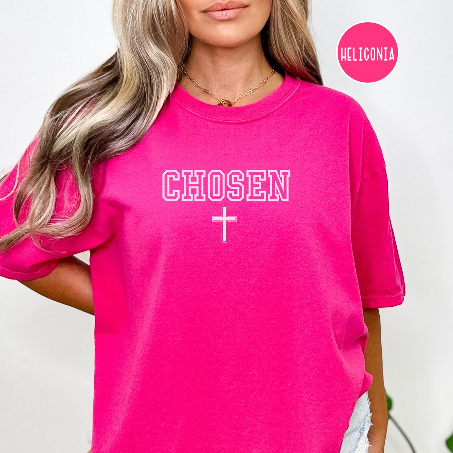 Chosen Shirt | Comfort Colors Shirt | Faith Shirt, Christian T-Shirt