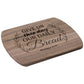 Wooden Cutting Board | Wood Chopping Board Engraved with Bible Verse Matthew 6