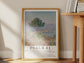 Lead Me to The Rock - Psalm 61 | Claude Monet Art with Psalm Scripture - Unframed Art Print