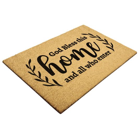 God Bless This Home - Welcome Mat