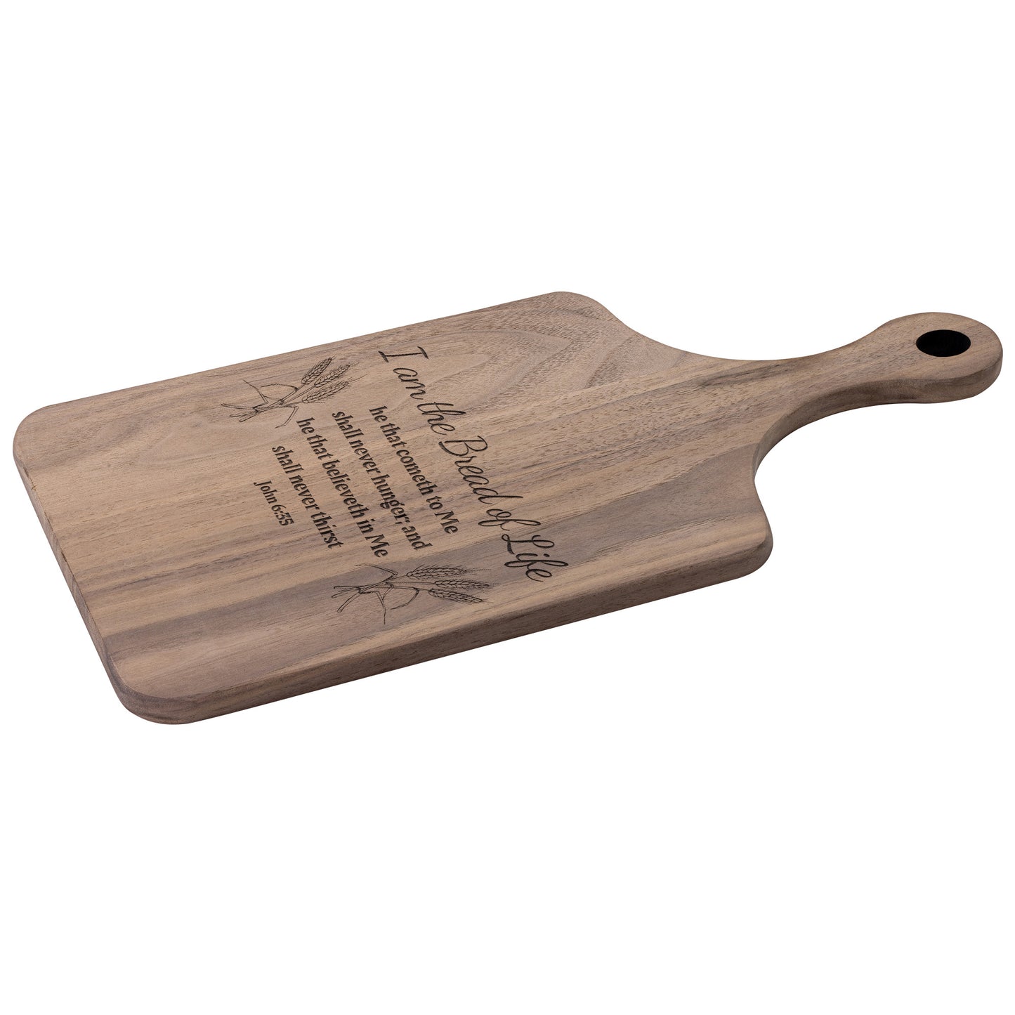 The Bread of Life Cutting Board - Wooden Cutting Board