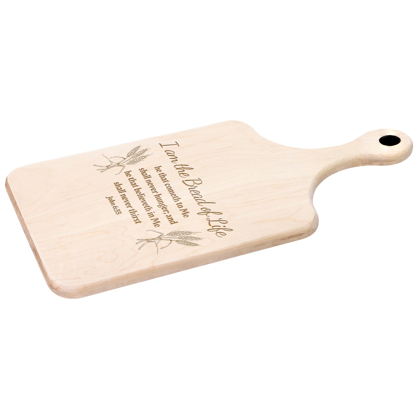 The Bread of Life Cutting Board - Wooden Cutting Board