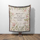 Woven Blanket - Bless The Lord O My Soul | Cotton Throw Blanket