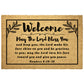 May The Lord Bless You Welcome Mat | Christian Doormat