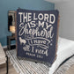 The Lord Is My Shepherd - Psalm 23 Blanket | Cotton Woven Blanket