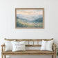 Smoky Mountains Painting Print | Appalachian Mountains Watercolor - Unframed Print