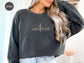 John 3:16 Sweatshirt - For God So Loved The World Sweater | Comfort Colors Sweatshirt