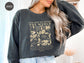 John 3:16 Christian Sweatshirt | Comfort Colors Dyed Sweatshirt | Bible Verse Sweater