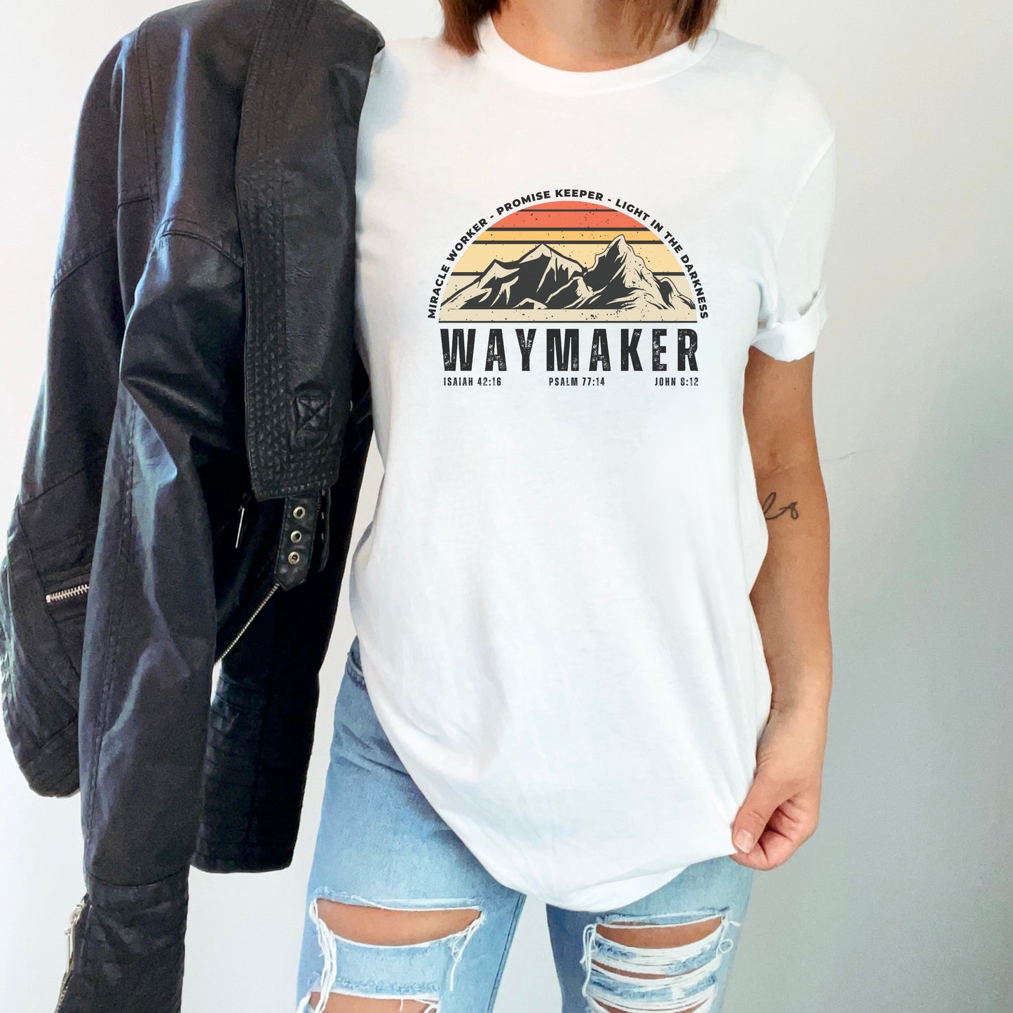 Christian Shirt - Waymaker Shirt - Miracle Worker Promise Keeper Christian T-Shirt