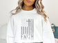 American Flag Sweatshirt - Faith Over Fear Sweater | Patriotic Sweatshirt, USA Flag Sweater