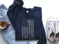 American Flag Sweatshirt - Faith Over Fear Sweater | Patriotic Sweatshirt, USA Flag Sweater