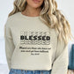 Blessed Sweatshirt | Blessed Are Those - John 20:29 Bible Verse Sweater