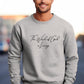 The Word of God is Living Sweatshirt - Hebrews 4:12 | Crewneck Sweatshirt - Bible Verse Sweatshirt