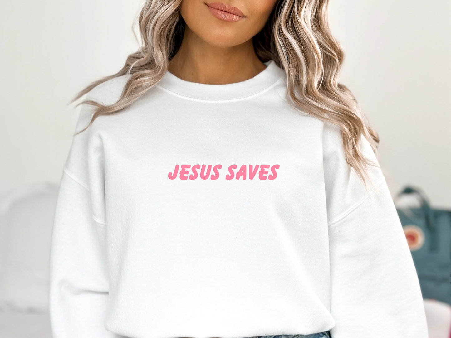 Jesus Saves Sweatshirt  | Best News Ever John 3:16 Sweatshirt