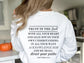 Trust in the Lord Sweatshirt - Proverbs 3:5-6 | Bible Verse Sweatshirt