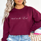 Trust in the Lord Sweatshirt - Proverbs 3:5-6 | Bible Verse Sweatshirt