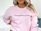 I Wear My Faith On My Sleeve Sweatshirt | Personalized - Add Your Own Custom Name or Bible Verse on Sleeve