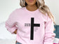 Jesus Sweatshirt | Jesus Loves You Sweatshirt, Salvation Christian Cross Sweatshirt