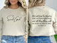 Seek God Scripture Sweatshirt | Bible Verse Sweater Matthew 6:33 - Seek First The Kingdom of God