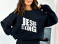 Jesus Is King Sweater | Scripture Sweatshirt