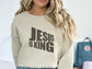 Jesus Is King Sweater | Scripture Sweatshirt