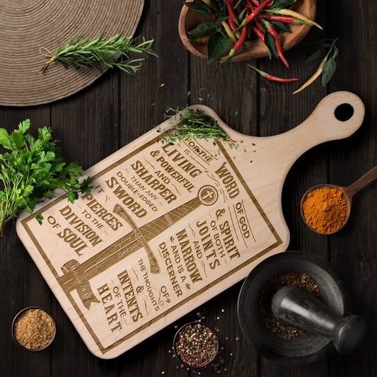 Sword - Cutting Board | The Word of God