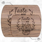 Taste and See Lord is Good - Oval