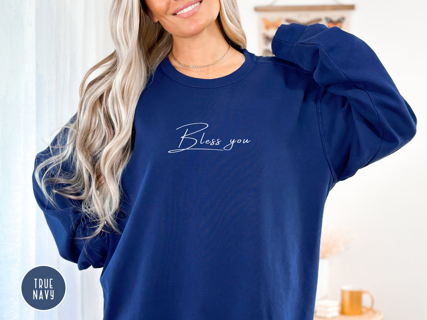 The Lord Bless You Sweatshirt | Comfort Colors Dyed Sweatshirt | Scripture Bible Verse Sweater