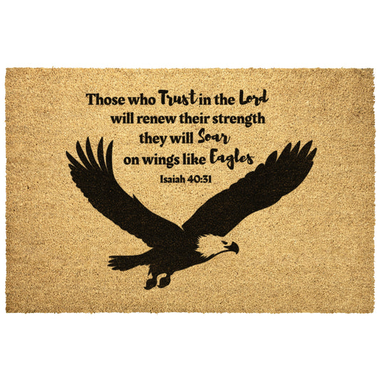 Trust In The Lord - Welcome Mat