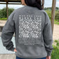 The Lord Bless You Sweatshirt | Comfort Colors Dyed Sweatshirt | Scripture Bible Verse Sweater
