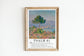 Lead Me to The Rock - Psalm 61 | Claude Monet Art with Psalm Scripture - Unframed Art Print