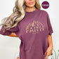 Faith Shirt - Faith Can Move Mountains | Matthew 17 Bible Verse Shirt, Christian T-shirt