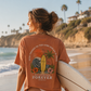 Give Thanks To The Lord, His Love Endures Forever Shirt - Psalm 136 Bible Verse Beach Tee