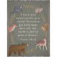 Woodland Animals Bible Verse Woven Blanket